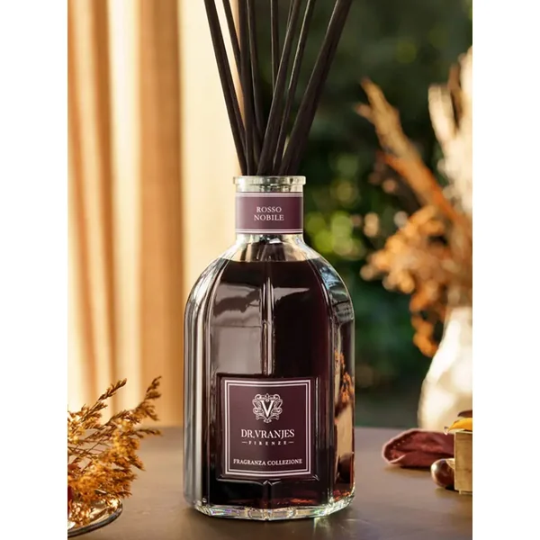 Rosso Nobile Glass Bottle Fragrance Diffuser