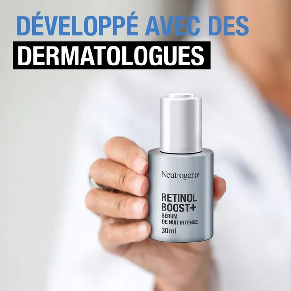 RÉTINOL BOOST+ - Sérum de Nuit Intense Anti-ge - Tous Types de Peaux, 30ml