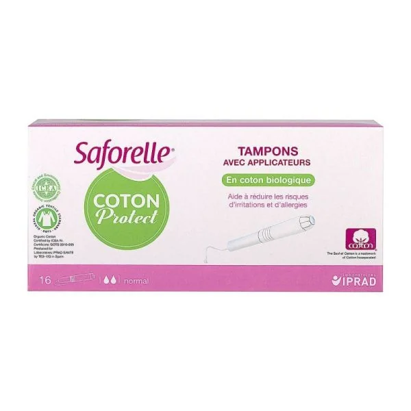 Saforelle Coton Prot Tampon+ap