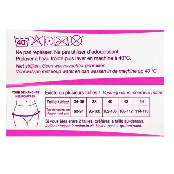 Saforelle Culotte Absorb Noir