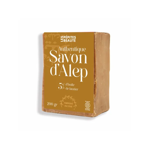 SAVON D'ALEP 5% 200gr