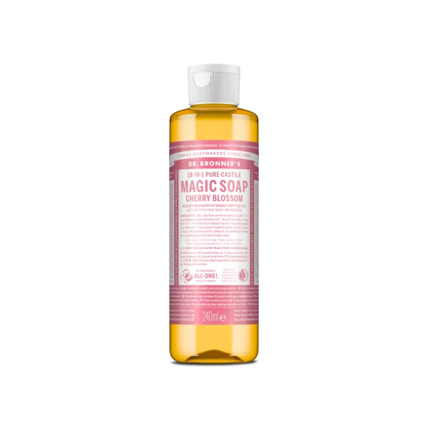 Savon liquide fleur de cerisier Dr Bronner's 240ml