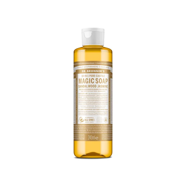 Savon liquide jasmin / bois de santal Dr Bronner's 240ml