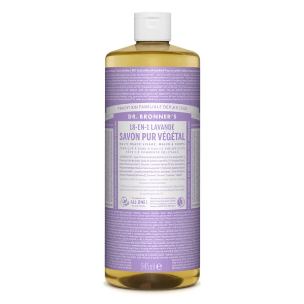 Savon liquide lavande Dr Bronner's 945ml