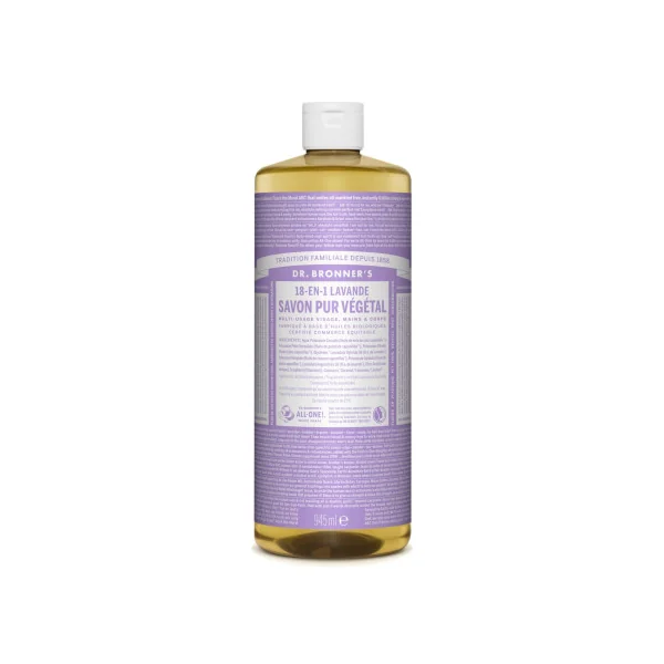 Savon liquide lavande Dr Bronner's 945ml