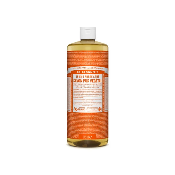 Savon liquide Tea Tree Dr Bronner's 945ml