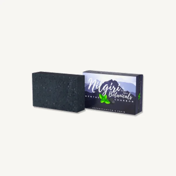 Savon Nilgiri Botanicals - Charbon Menthe