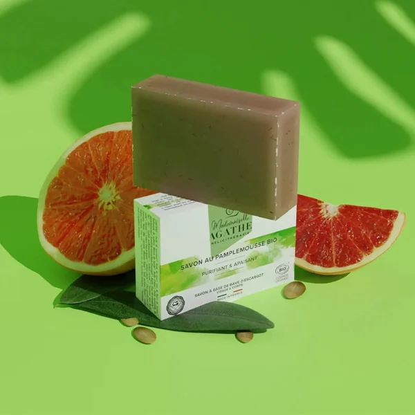 Savon Pamplemousse BIO - Purifiant et apaisant