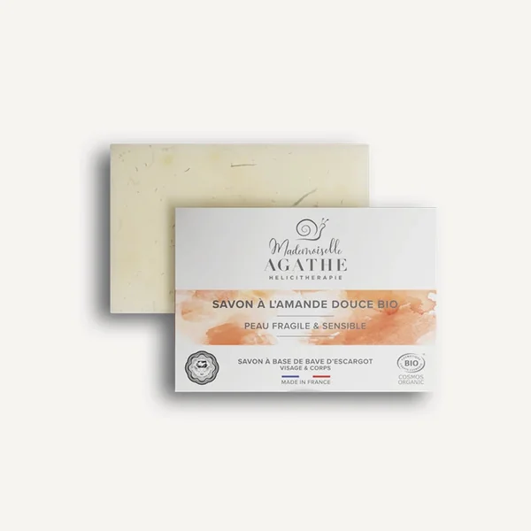 Savon à l'Amande douce BIO - Peau fragile et sensible