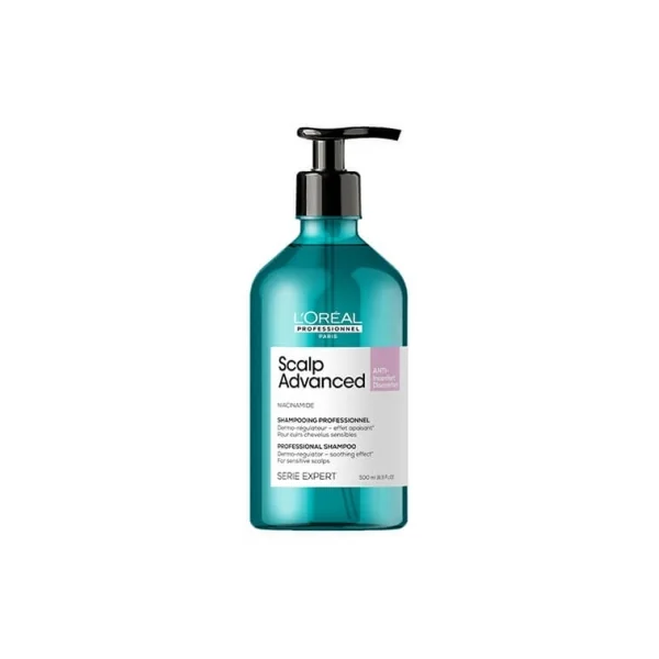 Scalp Advanced L'Oréal Shampooing Dermo-régulateur Apaisant Scalp Advanced L'Oréal Pro 500ml
