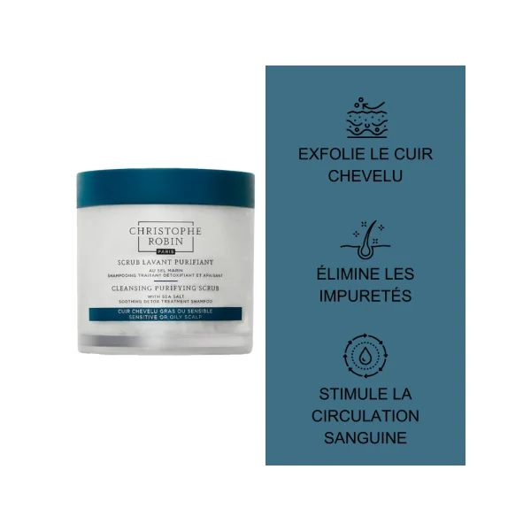 Scrub lavant purifiant au sel marin 250 ml