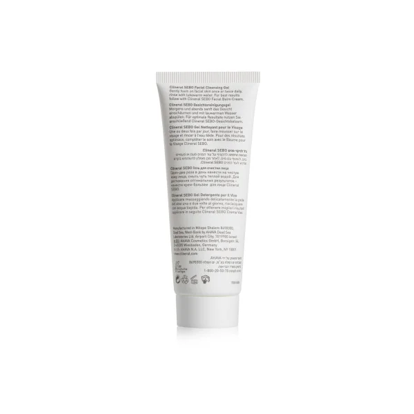 SEBO Gel nettoyant visage Clineral 75 ml