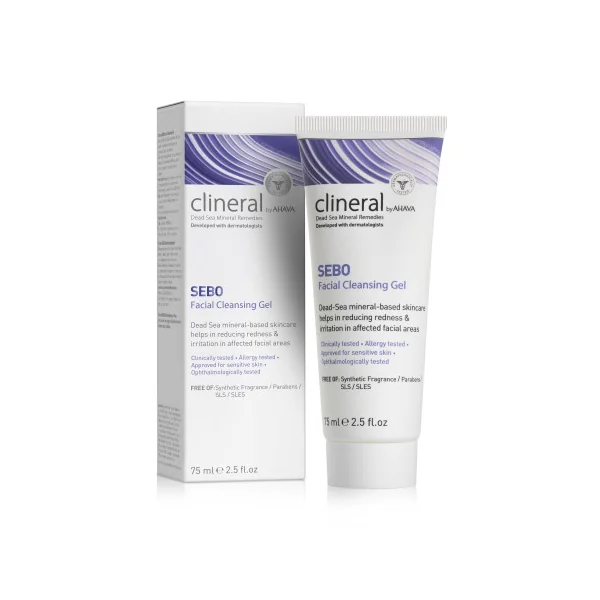 SEBO Gel nettoyant visage Clineral 75 ml