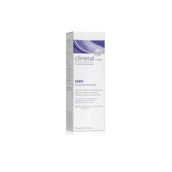 SEBO Gel nettoyant visage Clineral 75 ml