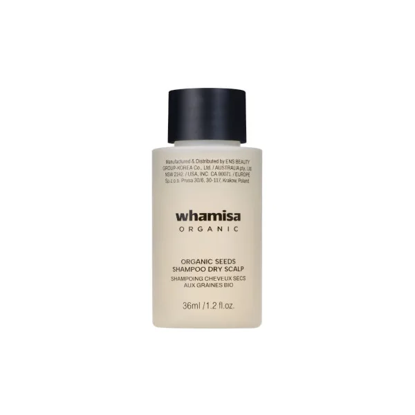 Shampoing cheveux secs aux graines bio fermentées 36 ml