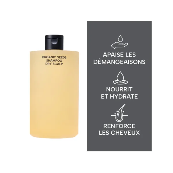 Shampoing cheveux secs - Bio & fermenté 490ml