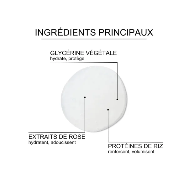 Shampoing délicat volume aux extraits de rose 250 ml
