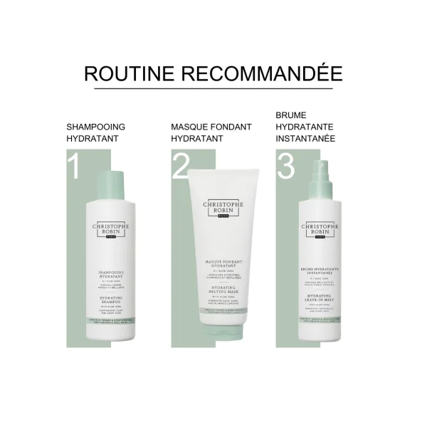 Shampoing hydratant à l'aloe vera 250 ml
