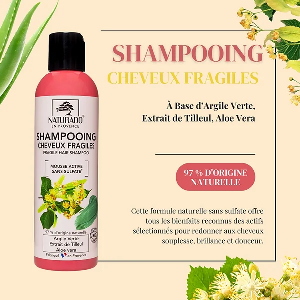 Shampooing BIO - Cheveux fragiles