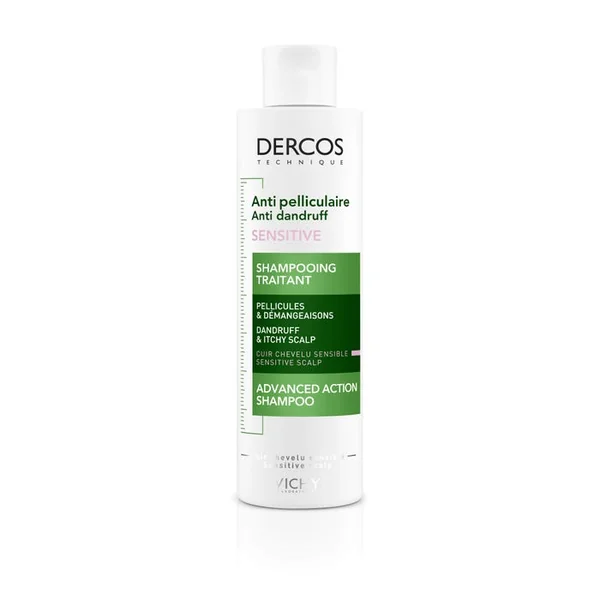 Shampooing Traitant Antipelliculaire Sensitive, Cuir Chevelu Sensible, 200ml