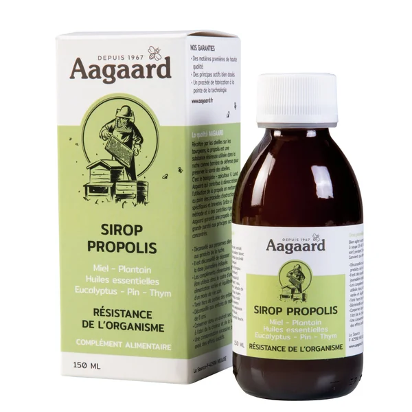Sirop Pectoral à la Propolis® Plantes et propolis BIO