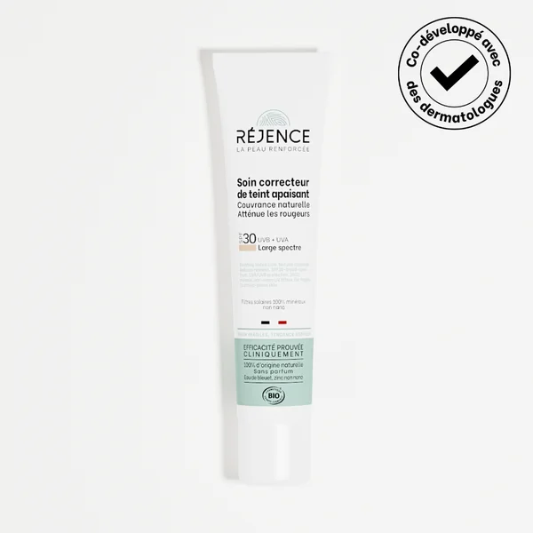 Soin correcteur de teint apaisant - SPF30