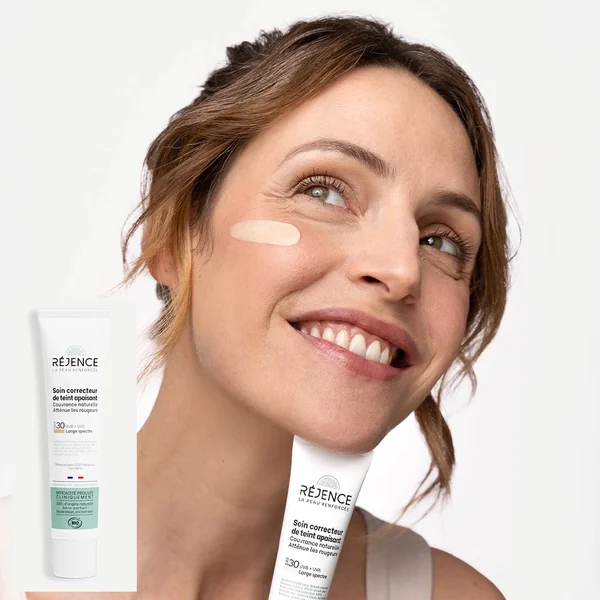 Soin correcteur de teint apaisant - SPF30