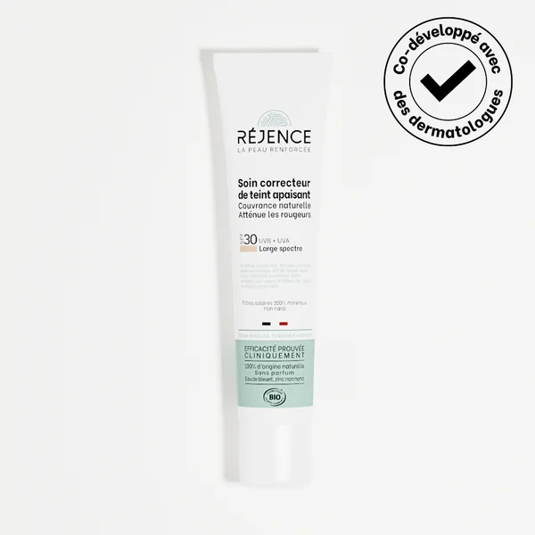 Soin correcteur de teint apaisant - SPF30