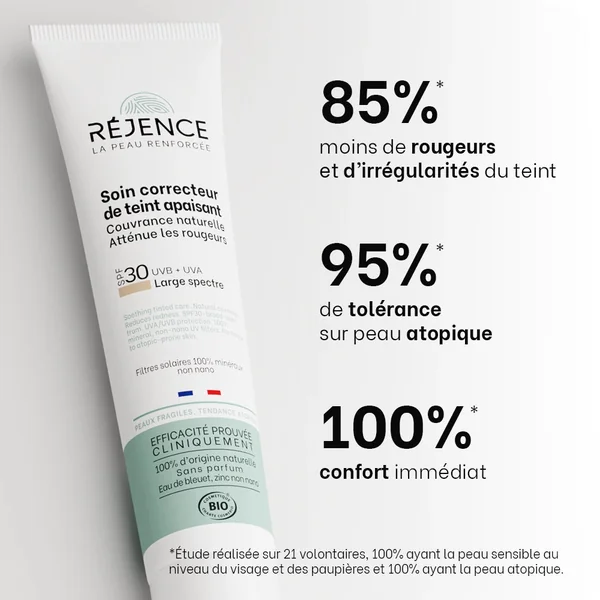 Soin correcteur de teint apaisant - SPF30