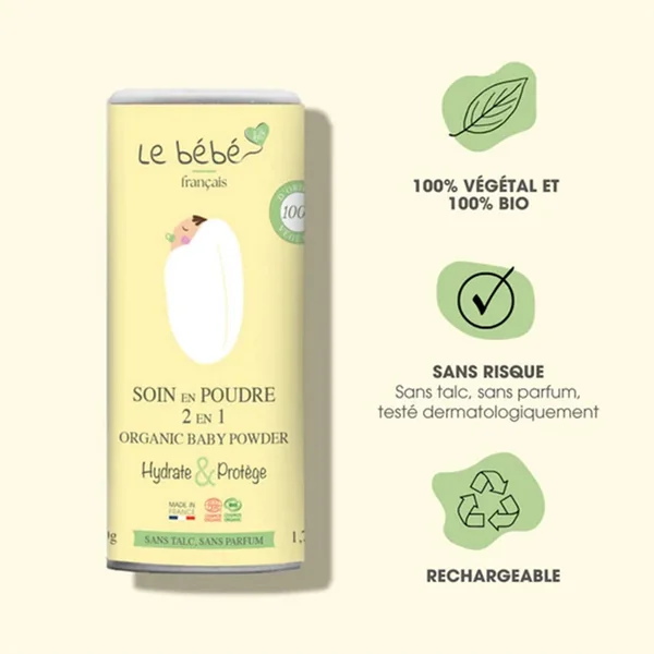 Soin en poudre 2 en 1 BIO
