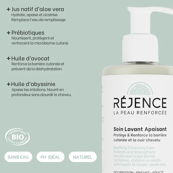 Soin lavant apaisant - 250mL