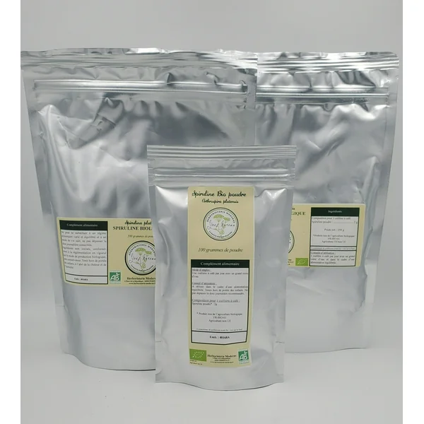 Spiruline BIO - Concentrée en phycocyanine (Poudre)