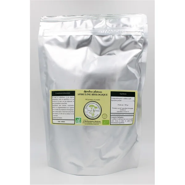 Spiruline BIO - Concentrée en phycocyanine (Poudre)