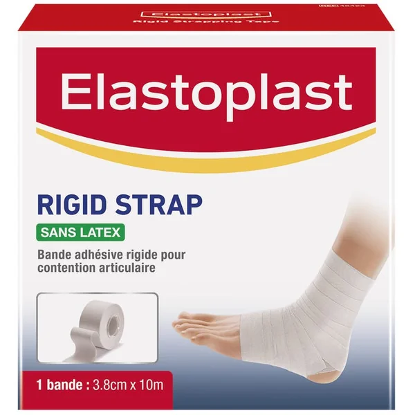 SPORT RIGID STRAP – Bande Adhésive Rigide 3,75 cm x 10m, 1 unité
