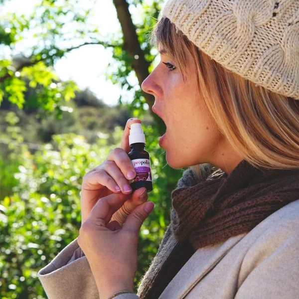Spray buccal apaisant BIO - Propolis, Miel & Thym