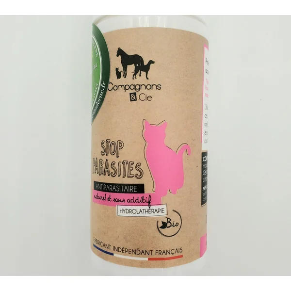 Stop Parasites - Antiparasitaire naturel et sans additif pour chat BIO