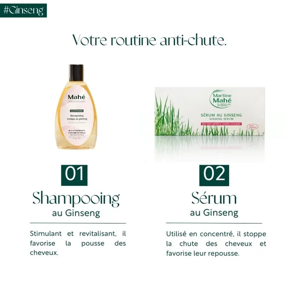 Sérum Ginseng anti-chute