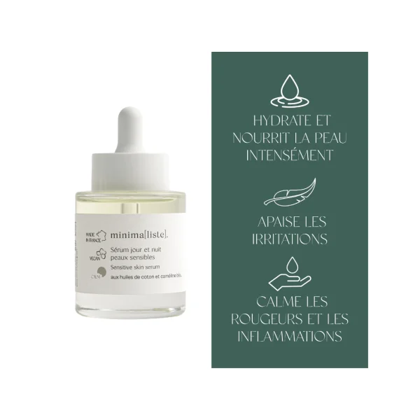 Sérum jour et nuit peaux sensibles