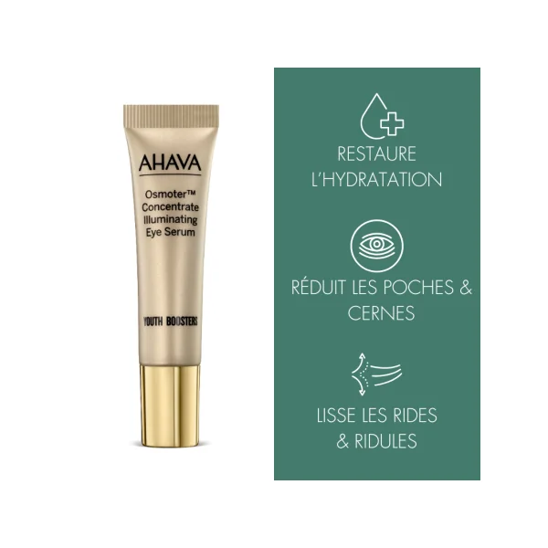 Sérum yeux Concentré Osmoter 15 ml AHAVA