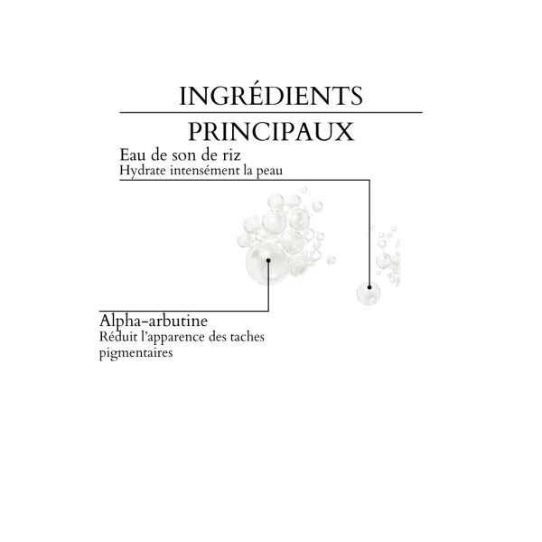 Sérum Éclat Intense : Riz + Alpha-Arbutine 30ml