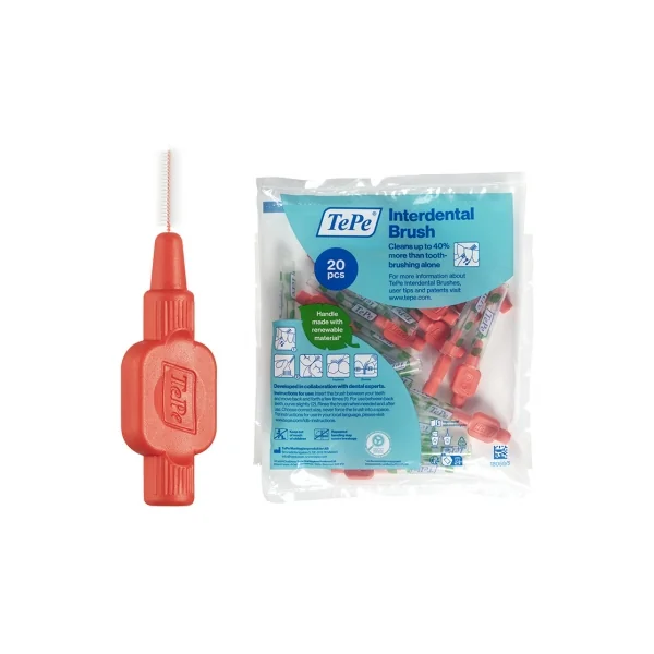 TePe Brossettes Interdentaires Extra Souples 20 Unités - Taille : 2 : 0,5 mm