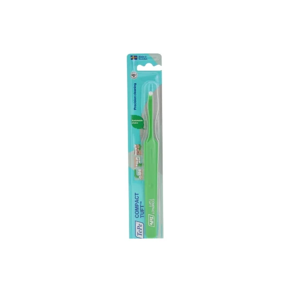 TePe Compact Tuft Brosse à Dents - Couleur : Vert