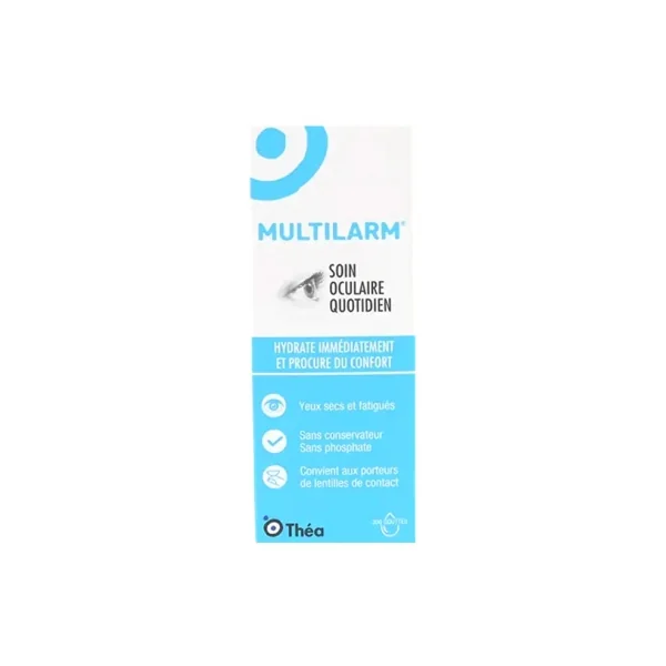 Théa Multilarm Soin Oculaire Quotidien 10 ml