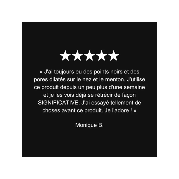 Tonique exfoliant Points noirs 100ml
