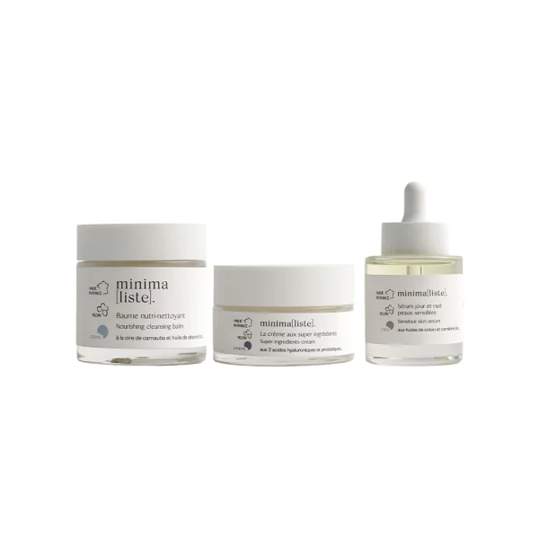Trio d’essentiels hydratants