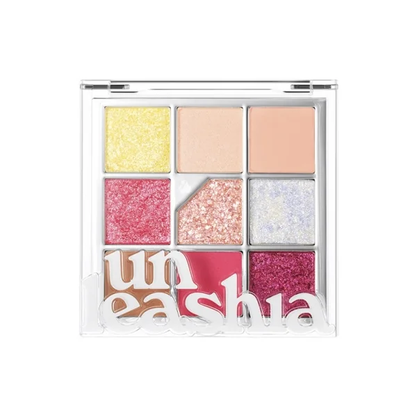 Unleashia Glitterpedia Palette Yeux 9 Teintes - Teinte : All Of Peach Ade