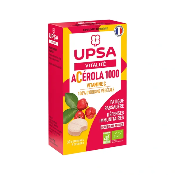 UPSA Vitalité Acérola 1000 Bio