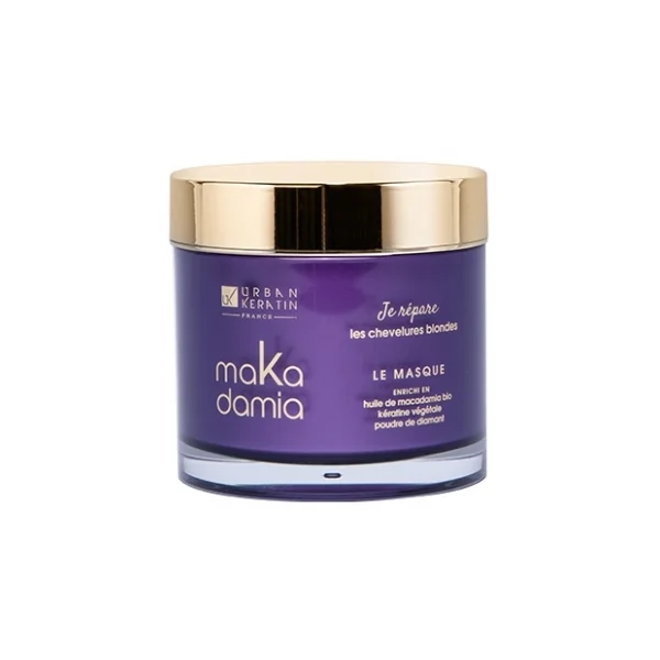 Urban Keratin Masque Cheveux Blonds Makadamia