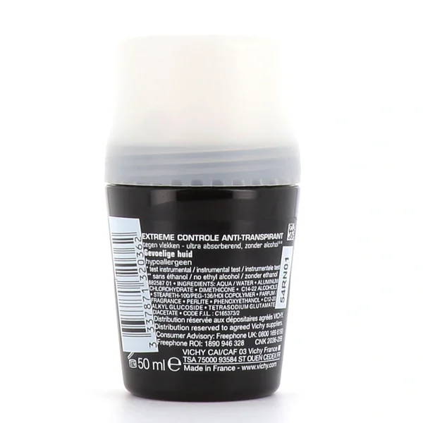 Vichy Homme Détranspirant Extreme Control 72h