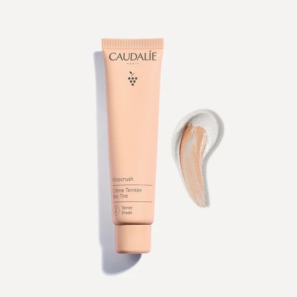 VINOCRUSH - Crème Teintée - Teinte 2 - Visage - Tous Types de Peaux, 30ml